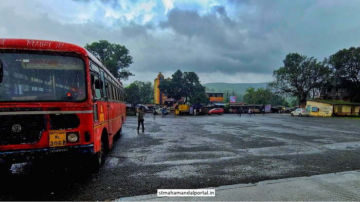 msrtc radhanagari bus depot